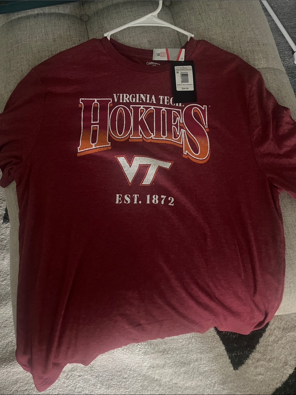 Hokies Maroon Graphic T-Shirt